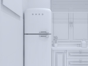 hostel apartment Model 3D