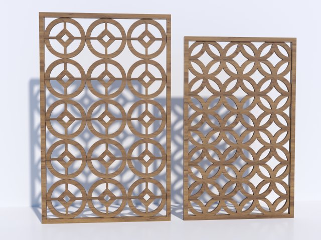 ornament panel Modelo 3D .c4d .max .obj .3ds .fbx .stl .blend 