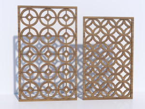 ornament panel 3D-Modell