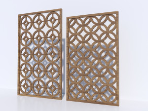 ornament panel Modelo 3D