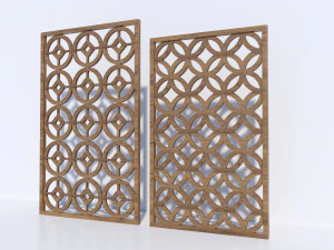 ornament panel 3D Model