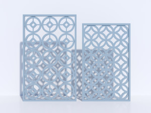 ornament panel Modelo 3D