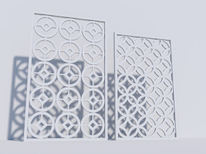 ornament panel Modelo 3D