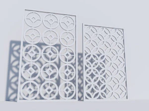 ornament panel 3D Model