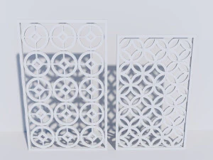 ornament panel 3D Model