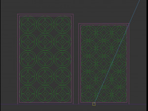 ornament panel Modelo 3D