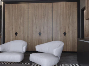 modern apartment for single people 3D Model