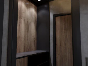 modern apartment for single people 3D Model