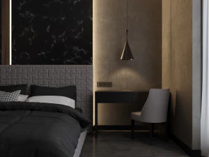 modern apartment for single people 3D Model
