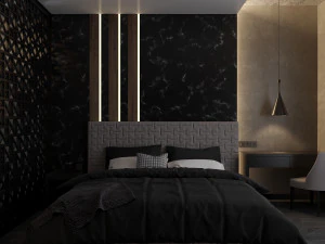 modern apartment for single people 3D Model