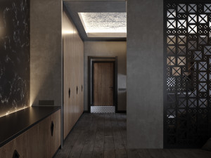 modern apartment for single people 3D Model