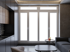 modern apartment for single people 3D Model