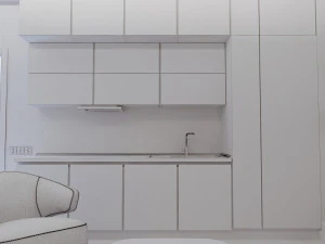 modern apartment for single people 3D Model