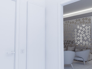 modern apartment for single people 3D Model