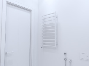 Modern apartment for single people bathroom Modelo 3D