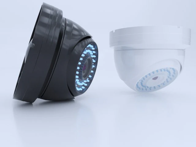 dome security camera 3D Model .c4d .max .obj .3ds .fbx .stl .blend 