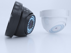 dome security camera Model 3D