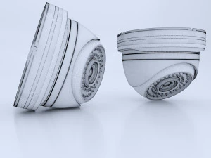 dome security camera 3D Model