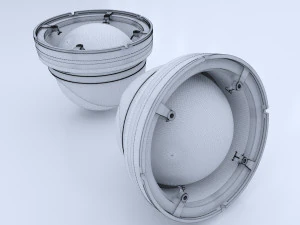 dome security camera 3D Model
