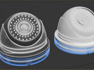 dome security camera 3D Model