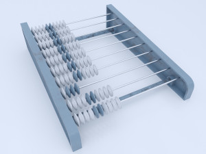 abacus old 3D मॉडल