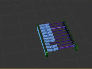 abacus old 3D मॉडल