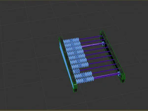 abacus old 3D Model