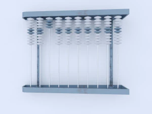 abacus old 3D Model