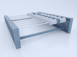 abacus old 3D मॉडल