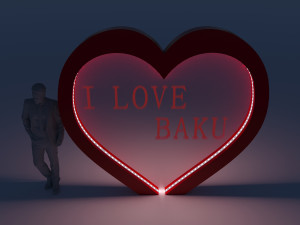 heart decor 3D Model
