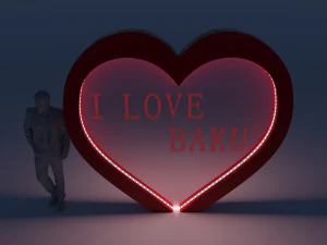 heart decor 3D Model