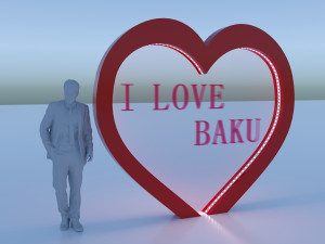 heart decor 3D Model