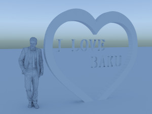 heart decor 3D Model