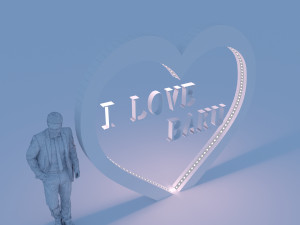 heart decor 3D Model