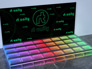 scene light floor 3Dモデル