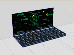 scene light floor 3Dモデル