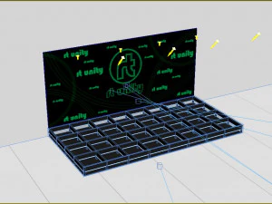 scene light floor 3D Model
