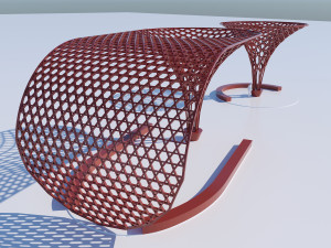 parametric decoration stand 3D मॉडल