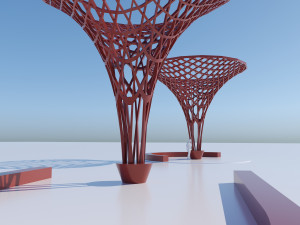 parametric decoration stand 3D मॉडल