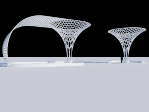 parametric decoration stand 3D मॉडल