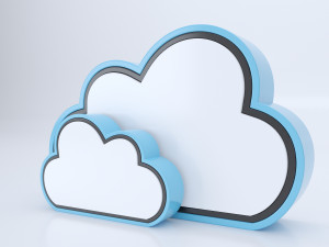 cloud icon 3Dモデル