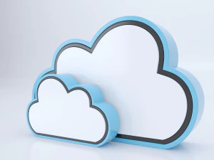 cloud icon 3D Model