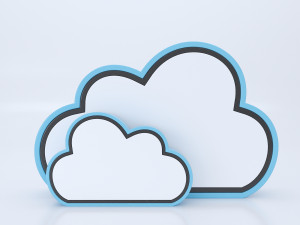 cloud icon 3Dモデル