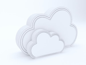 cloud icon 3Dモデル