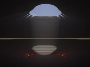 parametric circular landscape 3D Model