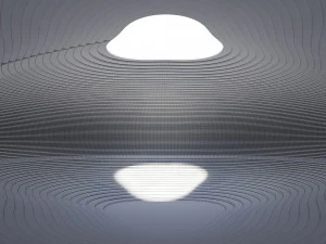 parametric circular landscape 3D Model