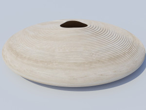 parametric circular landscape 3D Model