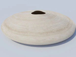 parametric circular landscape 3D Model