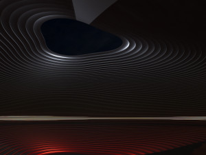 parametric circular landscape 3D Model