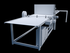 roll split machine 3D Модель